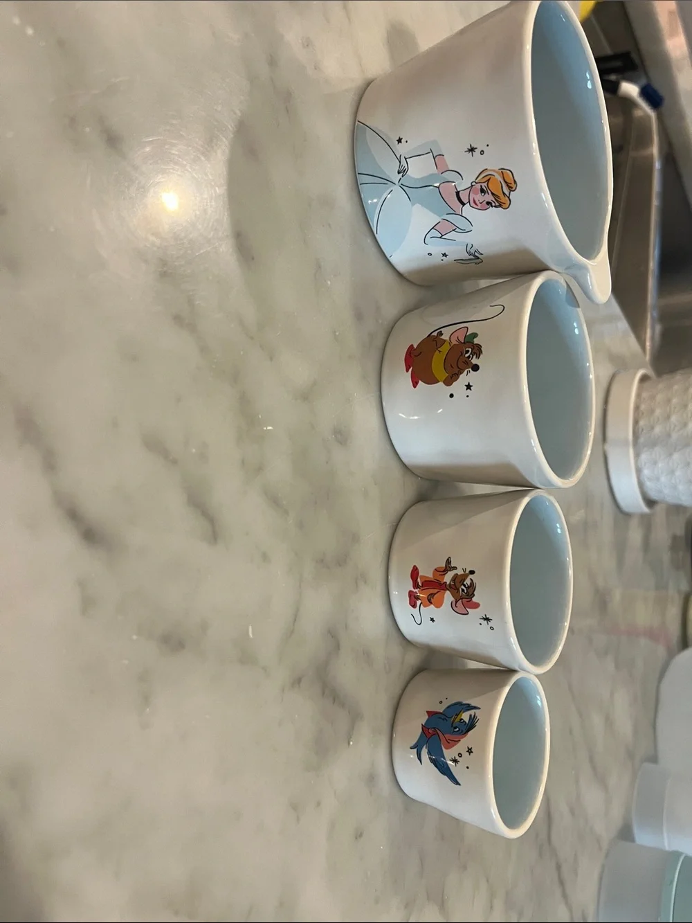 Rae dunn Cinderella measuring cups